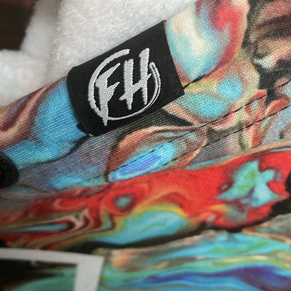 FreshHoods Colorful Abstract Hoodie - Picture 5 of 8